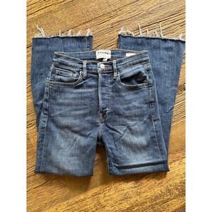 Frame Denim Le Crop Flare Jeans